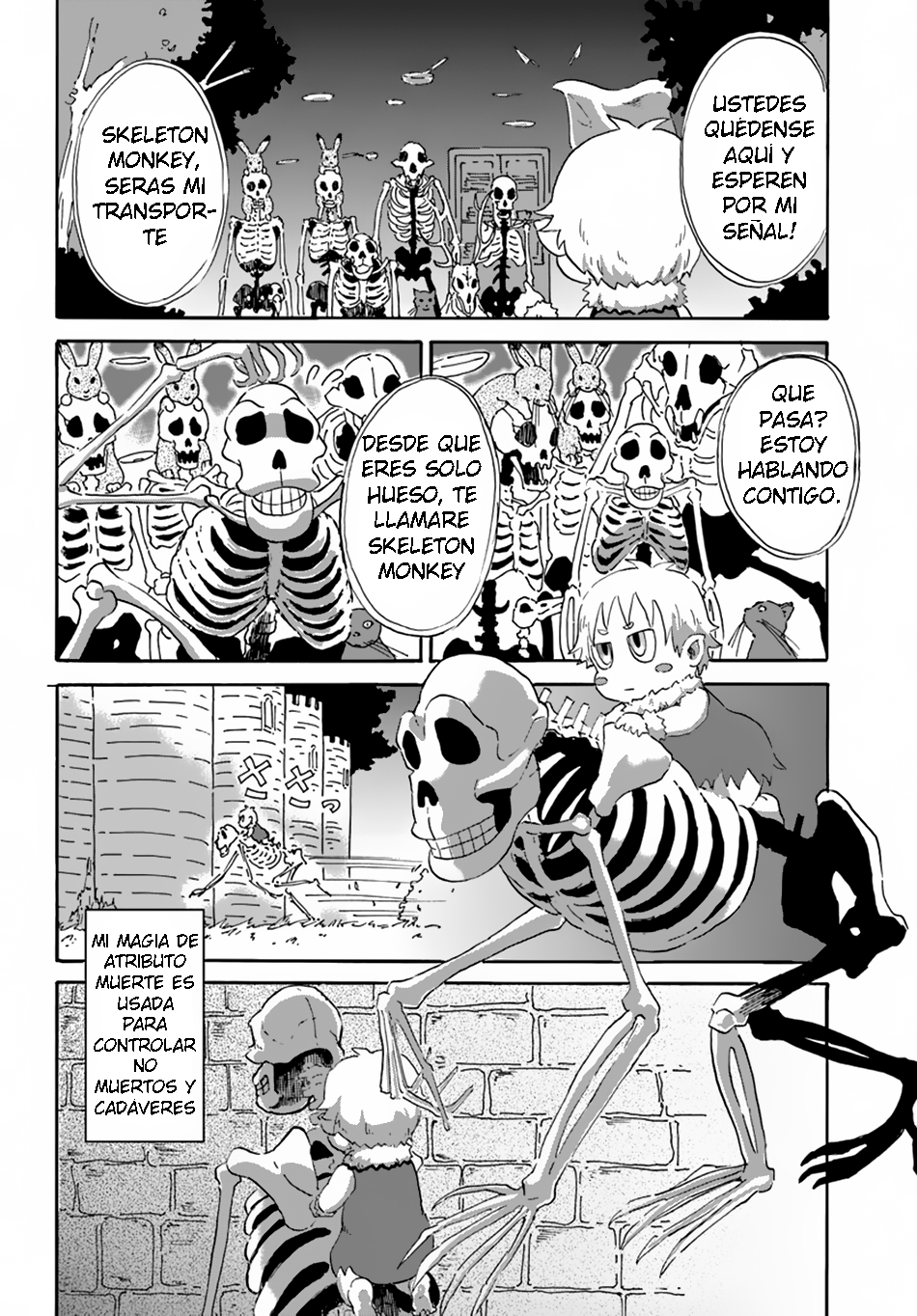 El Nigromante que No Quiere una Cuarta Vez Capitulo 4 página 9