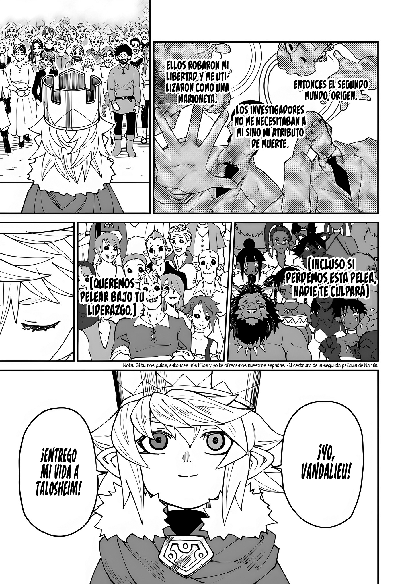El Nigromante que No Quiere una Cuarta Vez Capitulo 40 página 28