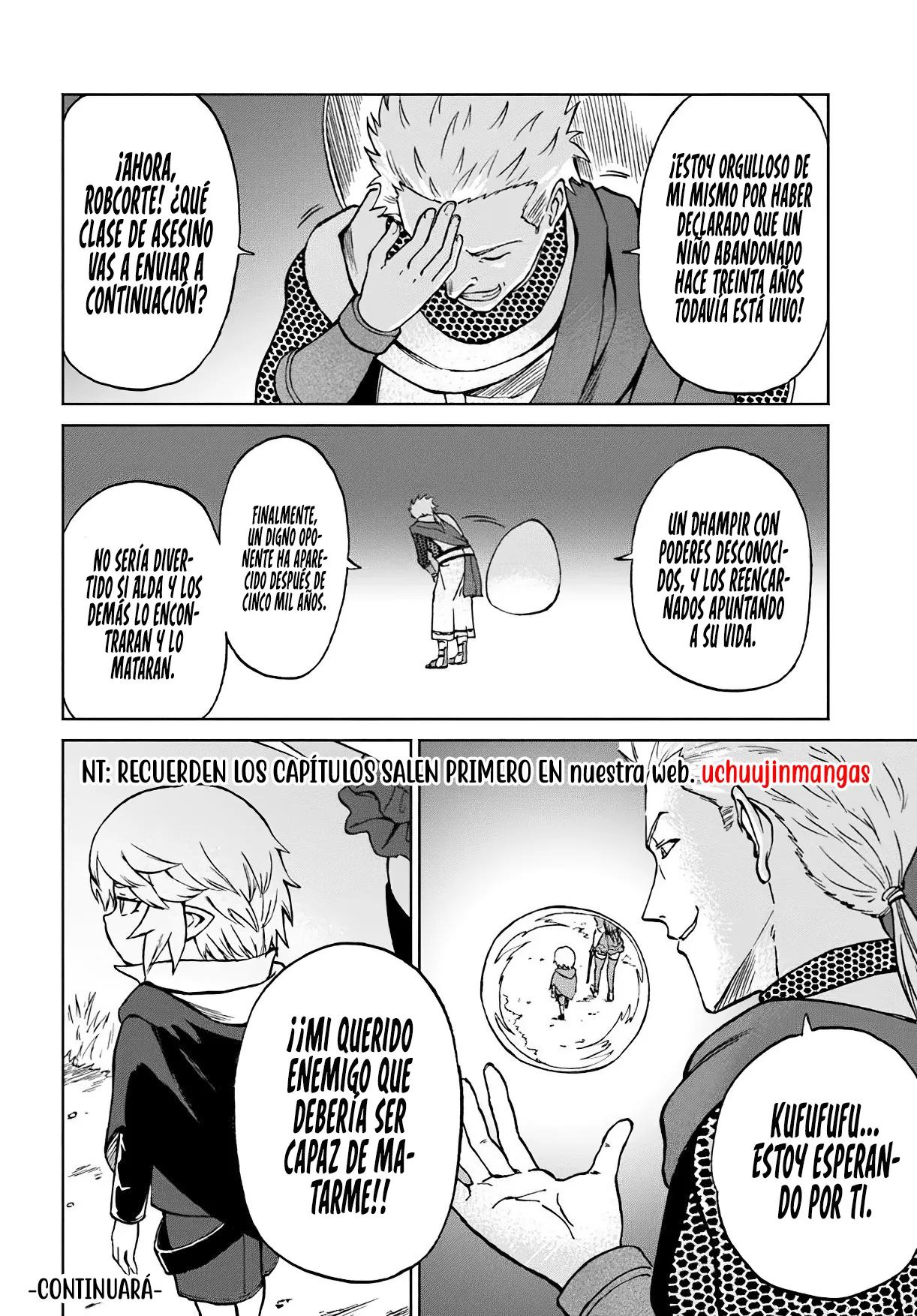 El Nigromante que No Quiere una Cuarta Vez Capitulo 59 página 34