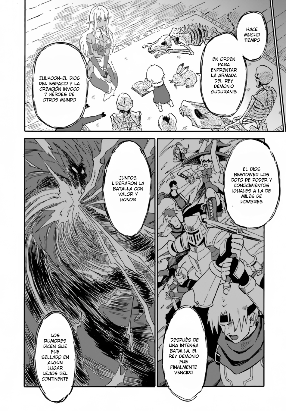 El Nigromante que No Quiere una Cuarta Vez Capitulo 6 página 6
