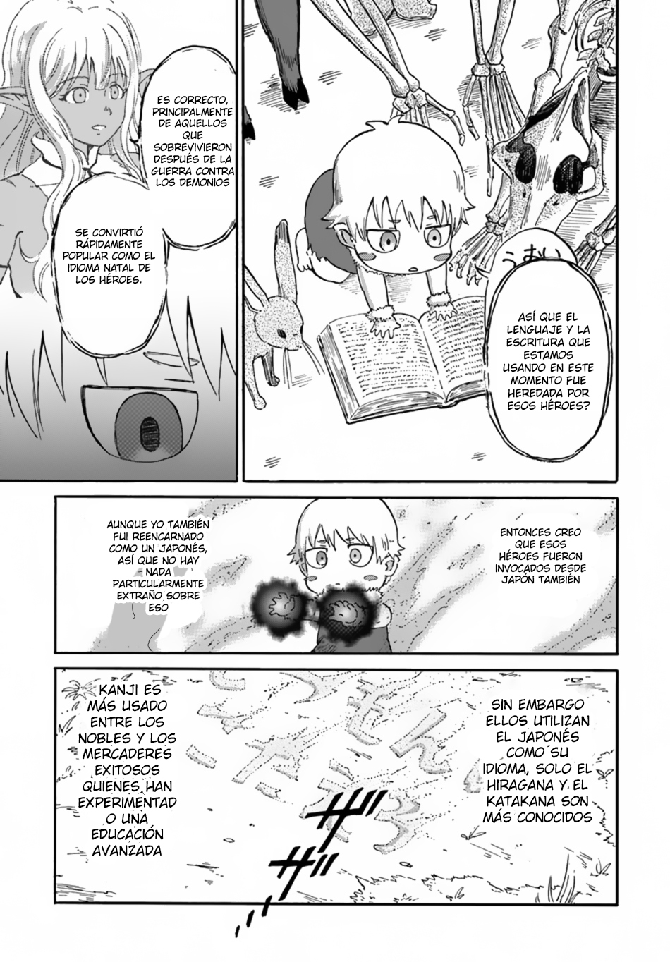 El Nigromante que No Quiere una Cuarta Vez Capitulo 6 página 7