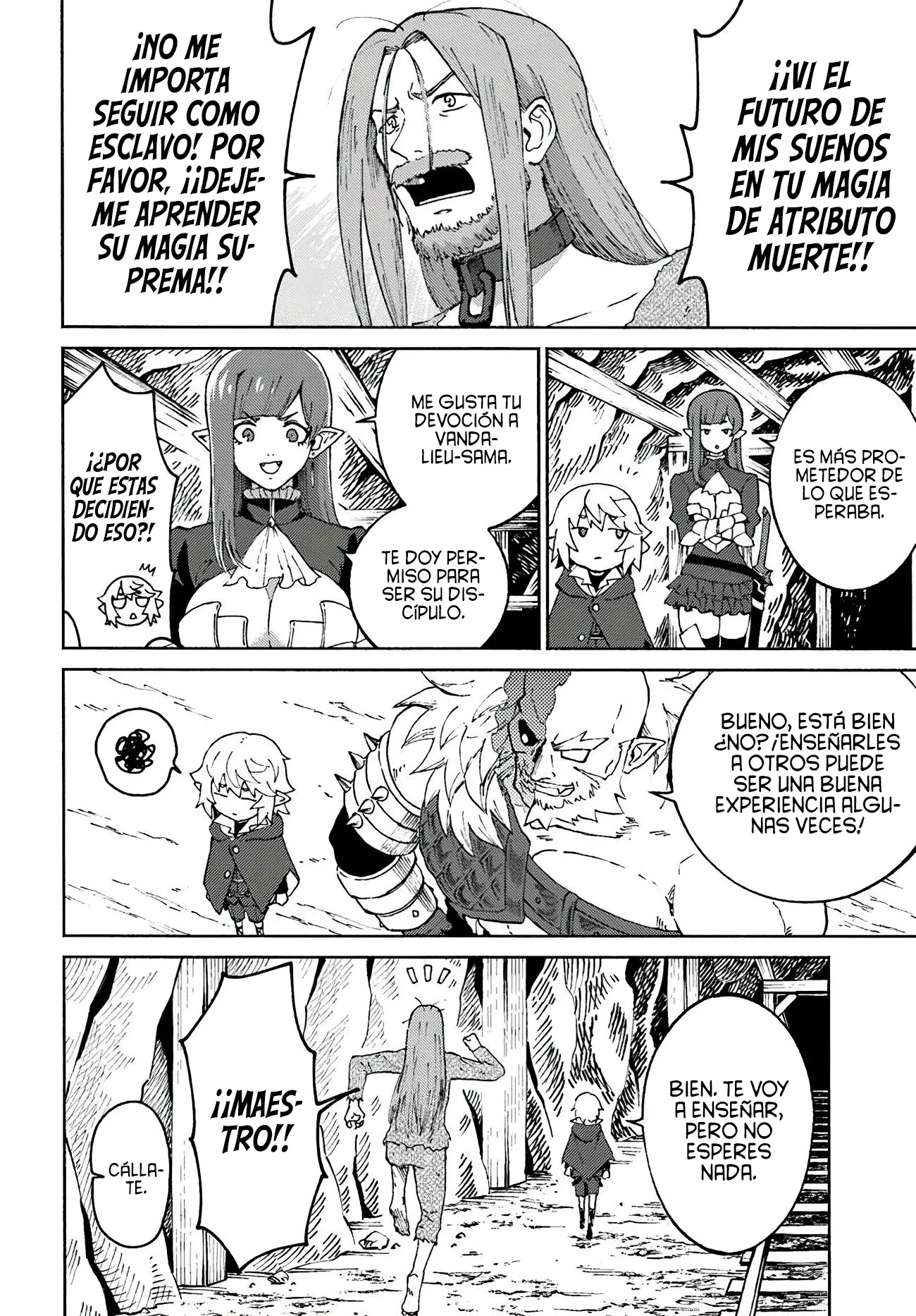 El Nigromante que No Quiere una Cuarta Vez Capitulo 62 página 34