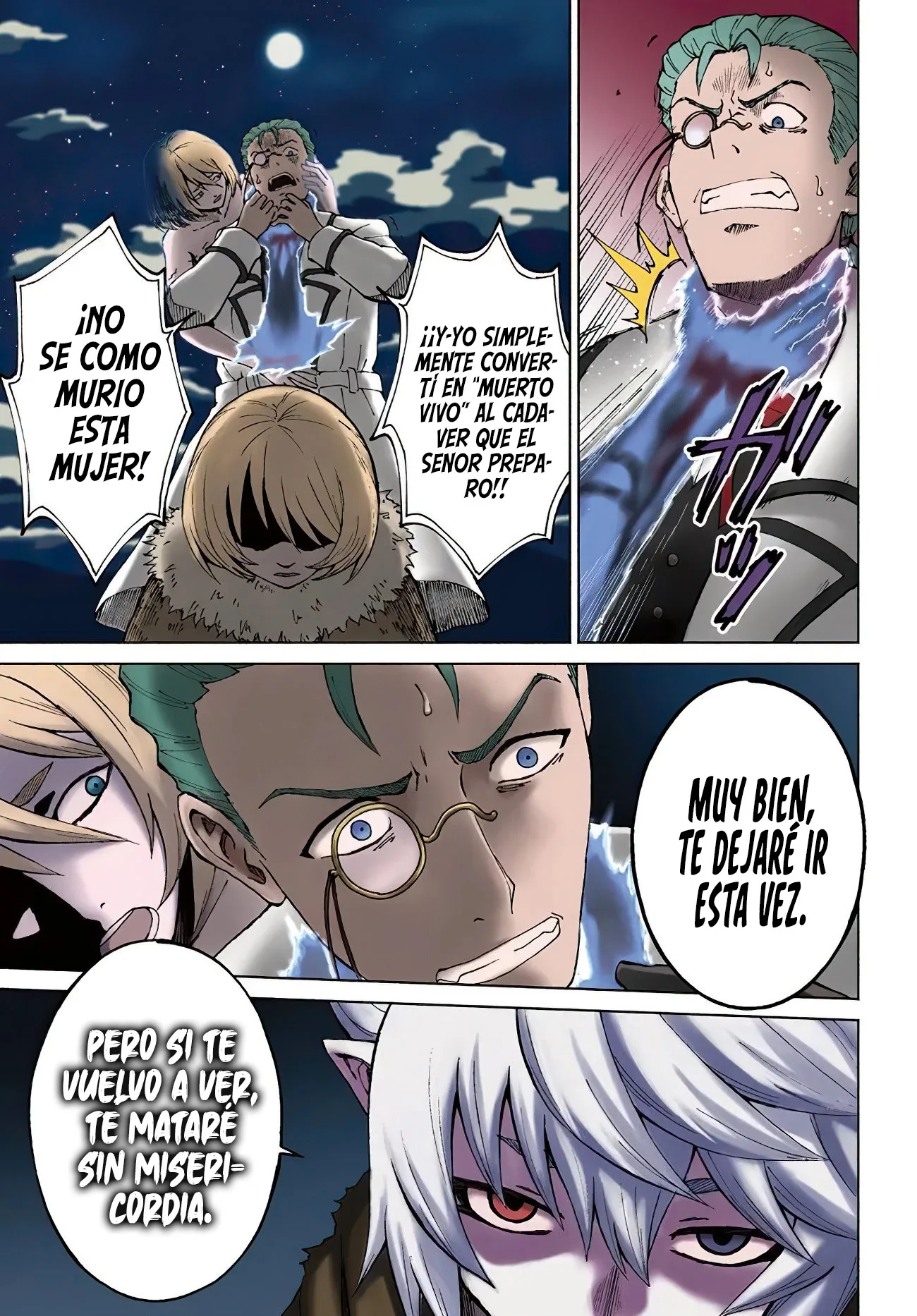 El Nigromante que No Quiere una Cuarta Vez Capitulo 62 página 6