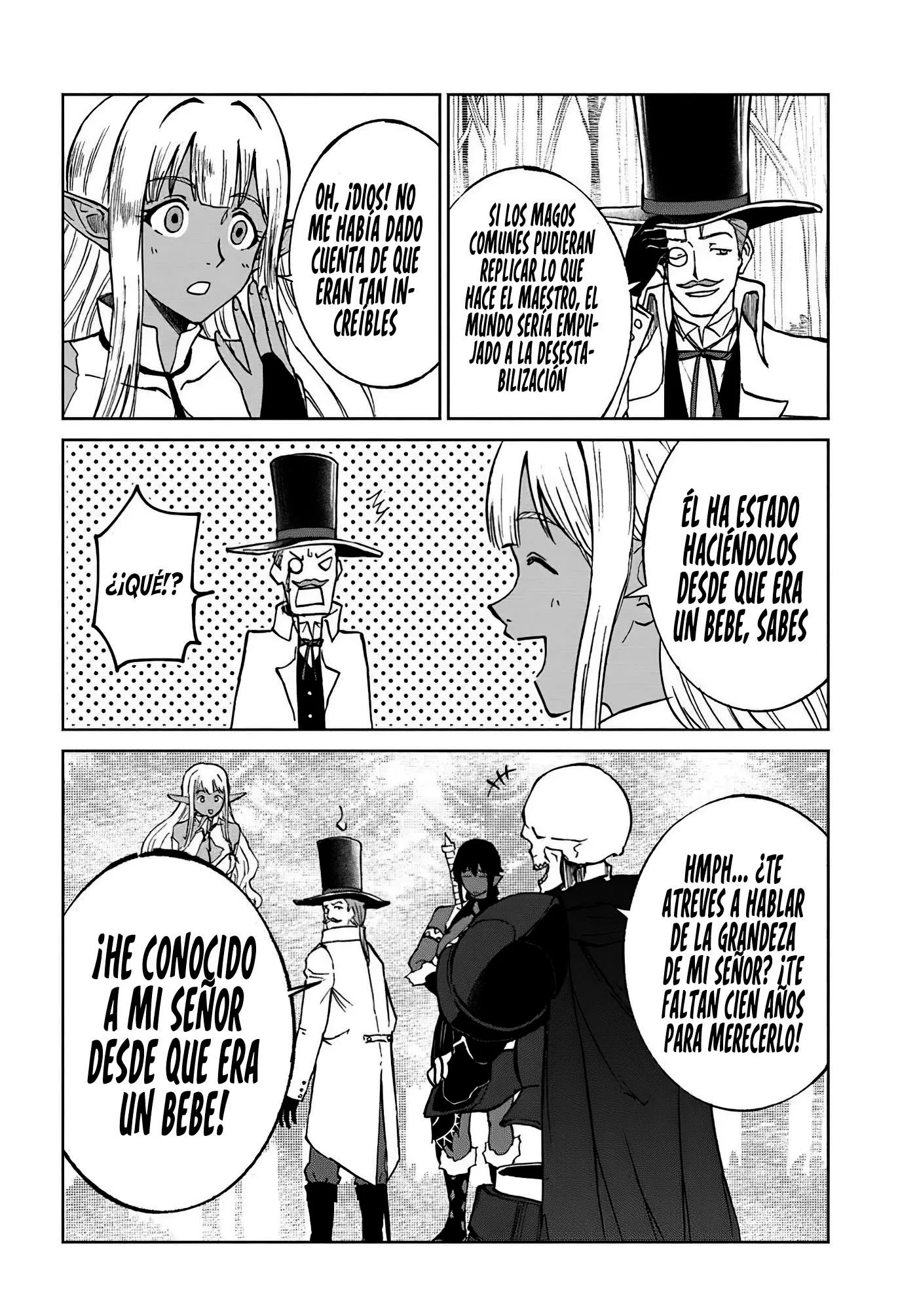 El Nigromante que No Quiere una Cuarta Vez Capitulo 64 página 17