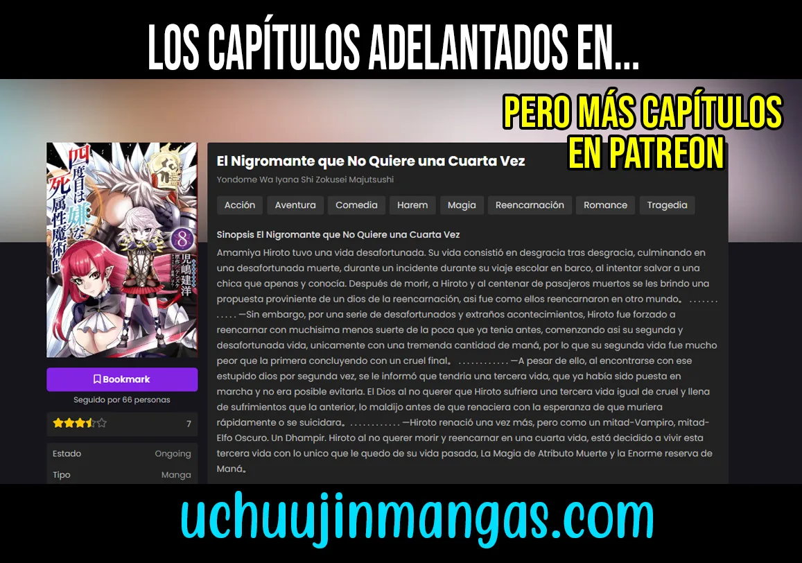 El Nigromante que No Quiere una Cuarta Vez Capitulo 64 página 4