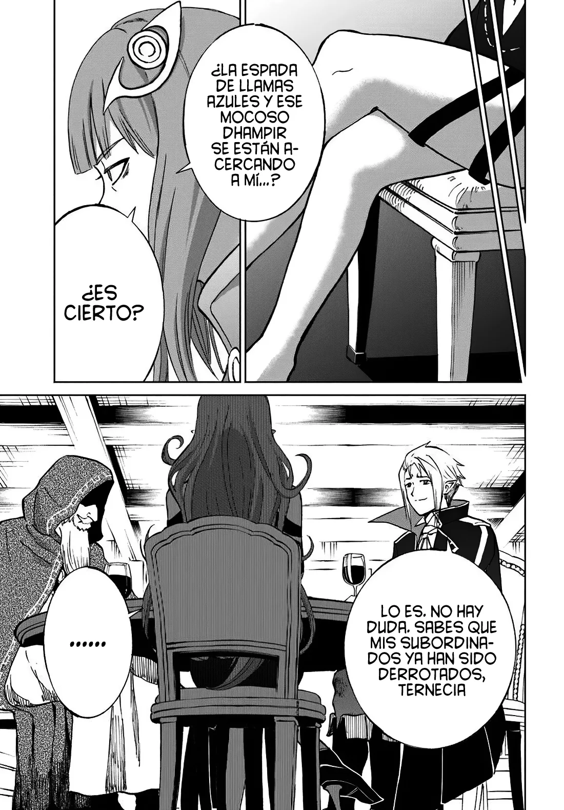 El Nigromante que No Quiere una Cuarta Vez Capitulo 69 página 19