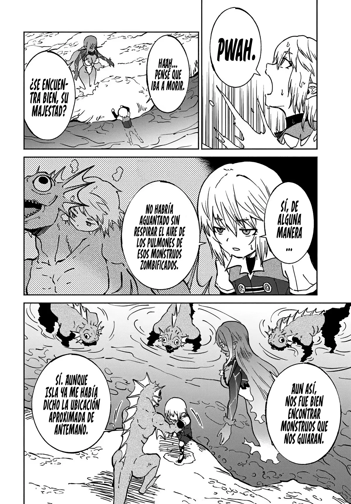 El Nigromante que No Quiere una Cuarta Vez Capitulo 70 página 12