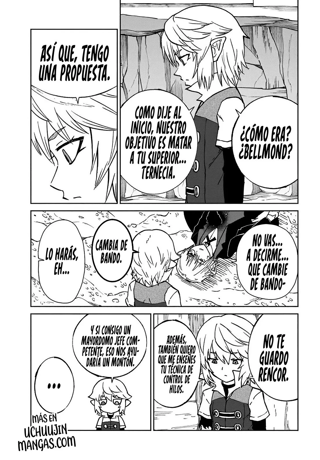 El Nigromante que No Quiere una Cuarta Vez Capitulo 71 página 9